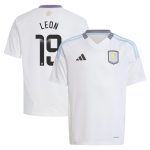 Aston Villa Shirts - aston villa wsl away shirt 2024-25 – kids with leon 19 printing Collection of Official Fan Gear