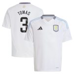 Aston Villa Shirts - aston villa wsl away shirt 2024-25 – kids with tomás 3 printing Collection of Official Fan Gear
