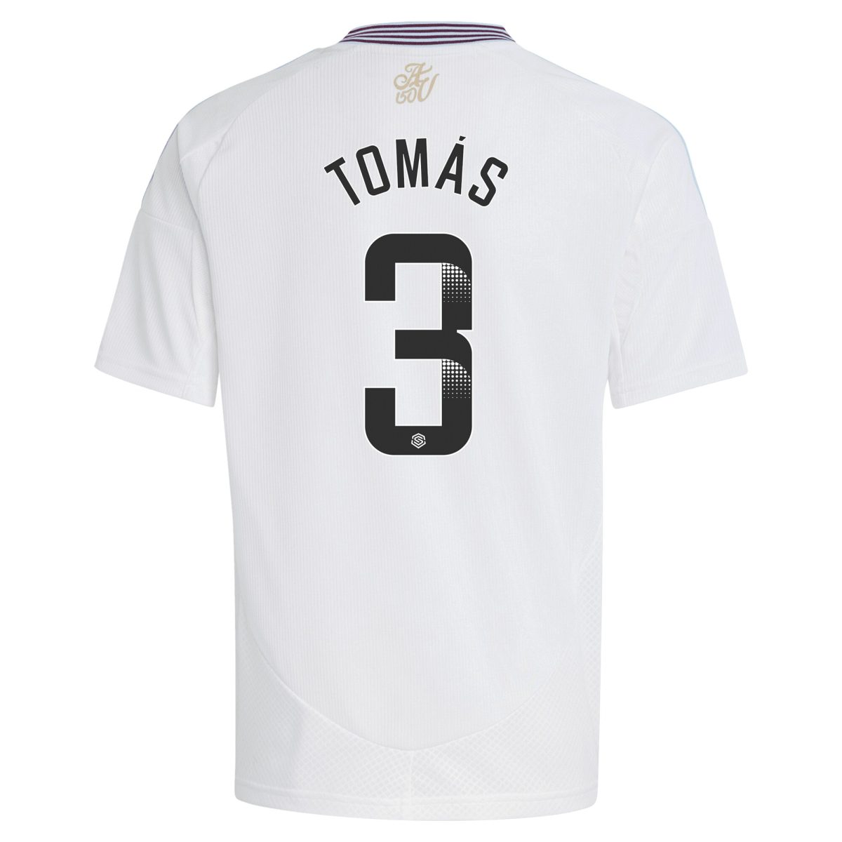 Aston Villa Shirts - aston villa wsl away shirt 2024-25 – kids with tomás 3 printing Collection of Official Fan Gear