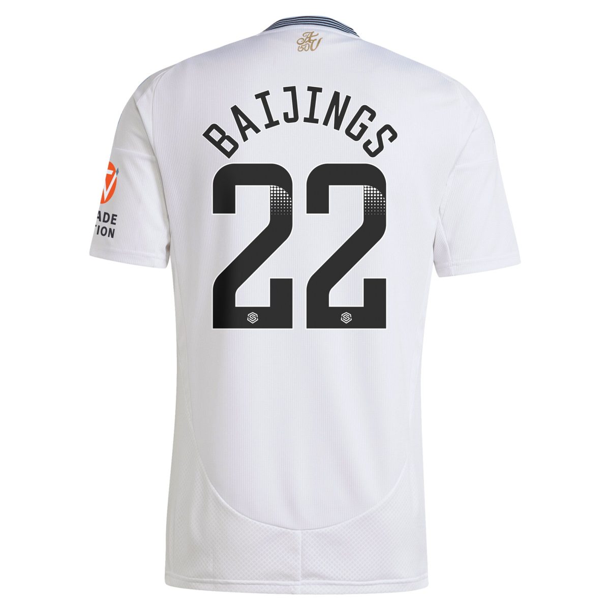 Aston Villa Shirts - aston villa wsl away shirt 2024-25 with baijings 22 printing Collection of Official Fan Gear