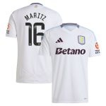 Aston Villa Shirts - aston villa wsl away shirt 2024-25 with maritz 16 printing Collection of Official Fan Gear