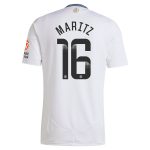 Aston Villa Shirts - aston villa wsl away shirt 2024-25 with maritz 16 printing Collection of Official Fan Gear
