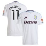 Aston Villa Shirts - aston villa wsl away shirt 2024-25 with robinson 11 printing Collection of Official Fan Gear