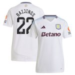 Aston Villa Shirts - aston villa wsl away shirt 2024-25 – womens with baijings 22 printing Collection of Official Fan Gear