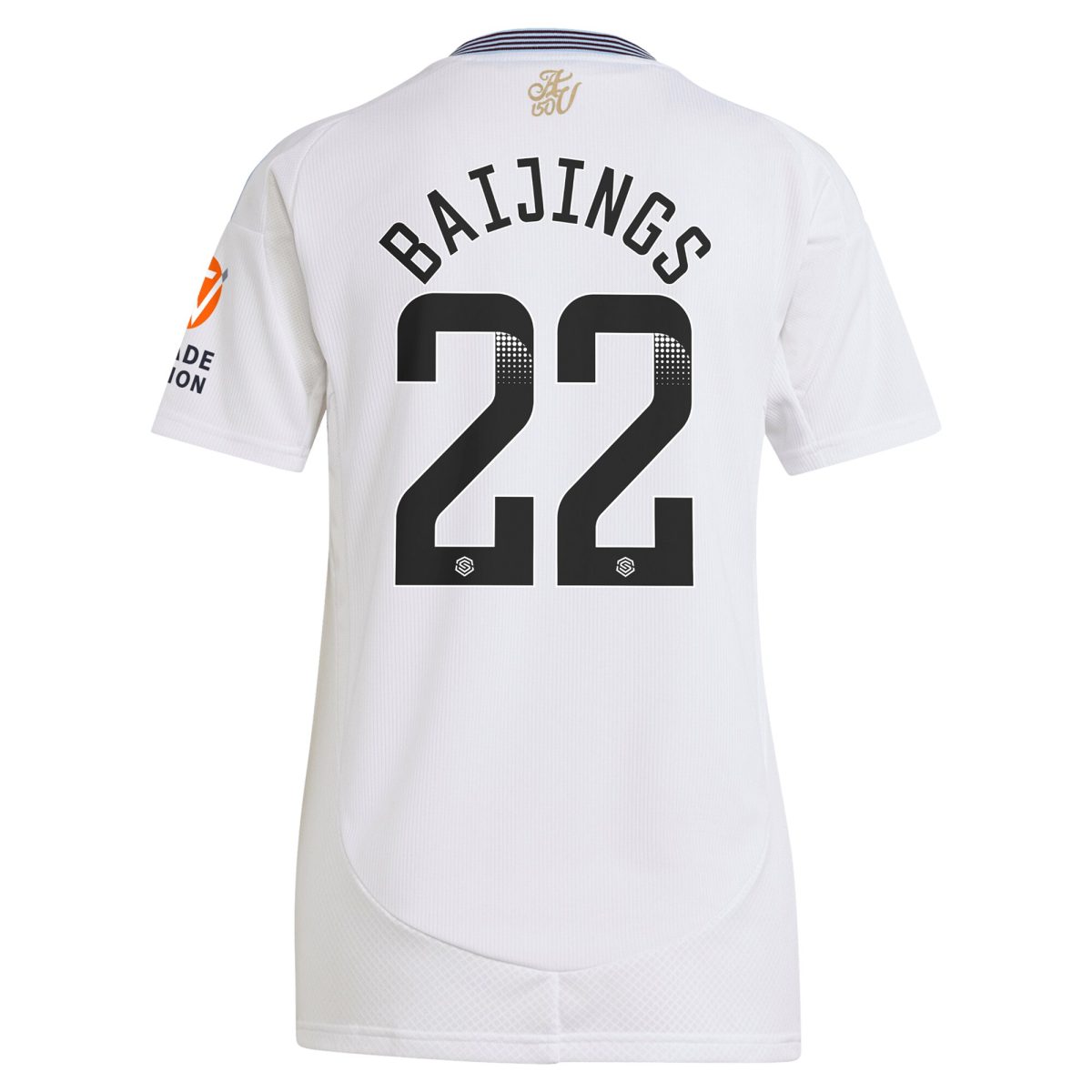 Aston Villa Shirts - aston villa wsl away shirt 2024-25 – womens with baijings 22 printing Collection of Official Fan Gear