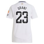 Aston Villa Shirts - aston villa wsl away shirt 2024-25 – womens with grant 23 printing Collection of Official Fan Gear
