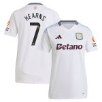Aston Villa Shirts - aston villa wsl away shirt 2024-25 – womens with kearns 7 printing Collection of Official Fan Gear