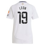 Aston Villa Shirts - aston villa wsl away shirt 2024-25 – womens with leon 19 printing Collection of Official Fan Gear