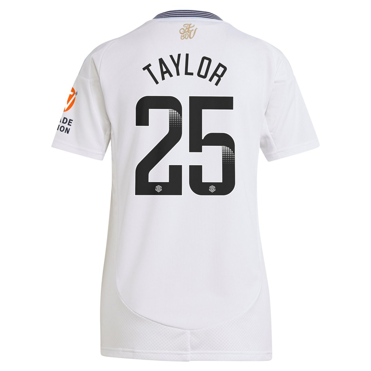 Aston Villa Shirts - aston villa wsl away shirt 2024-25 – womens with taylor 25 printing Collection of Official Fan Gear